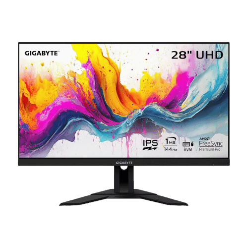 GIGABYTE M28U 28" 4K 144Hz KVM Gaming Monitor
