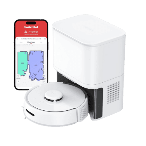 SwitchBot Mini Robot Vacuum K10+