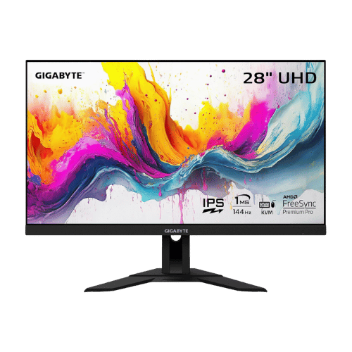 GIGABYTE M28U 28" 4K 144Hz KVM Gaming Monitor